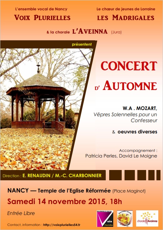 Concert d'Automne