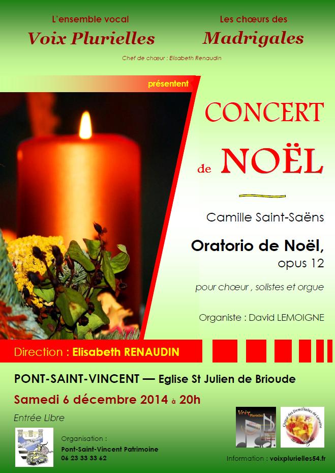 Concert de Noël 2014