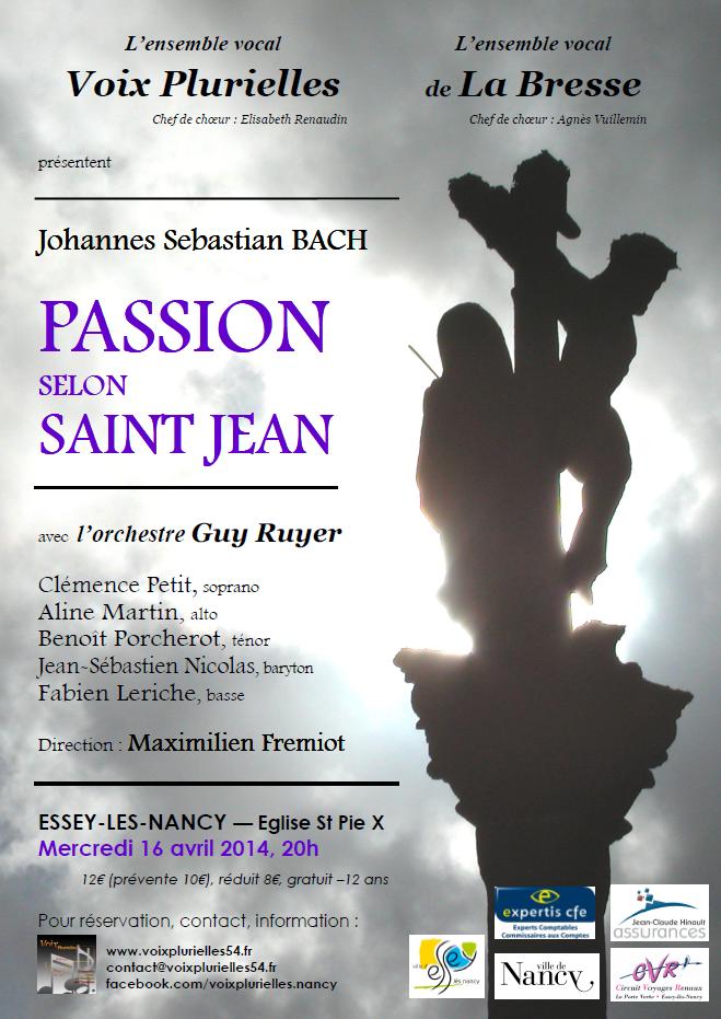 Bach, Passion selon St Jean