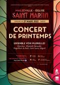 Concert st martin malzeville 27 03 22 affiche